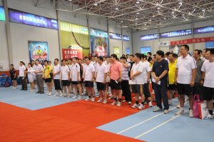 潍坊亚星官网建设集团组队参加市住房和城乡建设系统乒羽联赛