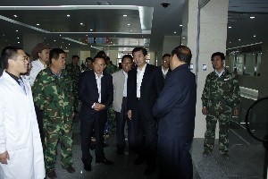 许立全市长视察潍坊亚星官网建设集团北川援建工作